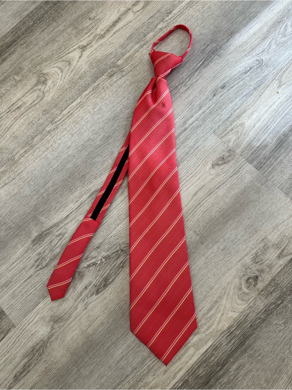 Classic Red Striped Men's Tie